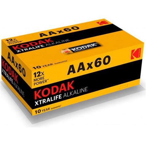 Aa Batterij Alkaline Merk Kodak Xtralife Aantal Batterijen