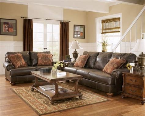 Paint Colors That Go With Dark Brown Leather Furniture At Clarice