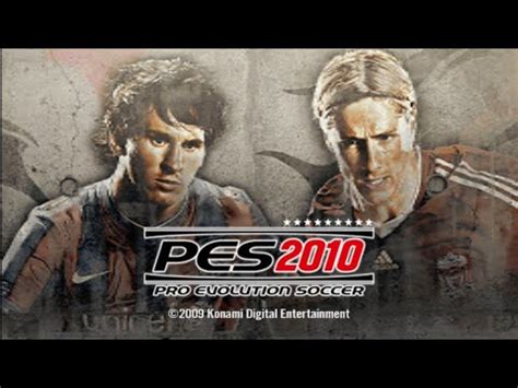 O INCRÍVEL PES 2010 PARA PSP PPSSPP YouTube