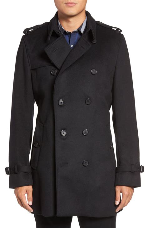 Burberry Brit Kensington Wool And Cashmere Trench Coat Nordstrom