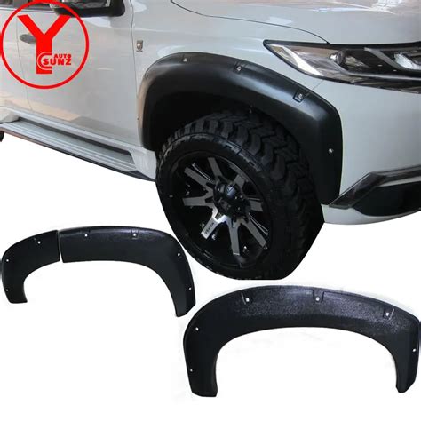 Textured Black Fender Flare For MITSUBISHI Montero Sport Pajero Shogun