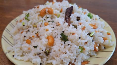 தேங்காய் சாதம் Thengai Sadam How To Make Coconut Variety Rice Lunch Box Recipe In Tamil