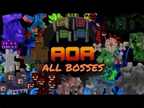 Minecraft Advent Of Ascension All Bosses Mod Youtube