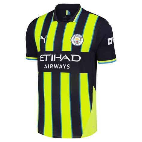 Maillot Manchester City Exterieur 2024 2025 Haaland Foot Dealer