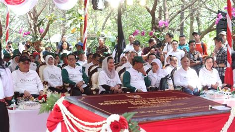 Diresmikan Megawati Prof Rokhmin Kebun Raya Mangrove Surabaya