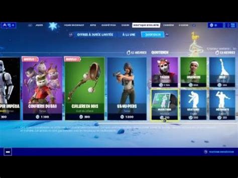 BOUTIQUE DU 30 DECEMBRE 2019 SUR FORTNITE RoRo4 YouTube