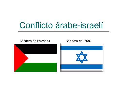 El Conflicto Arabe Israelí Ppt