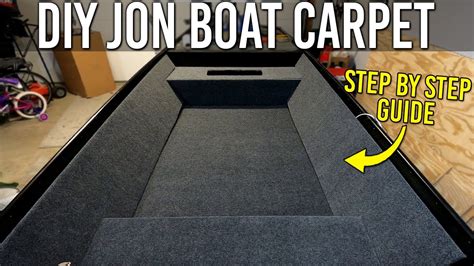 Carpeting Boat Plywood Deck For A Jon Boat To Bass Boat Build