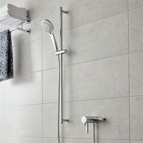 Vado Celsius Chrome Exposed Thermostatic Concentric Shower Valve With