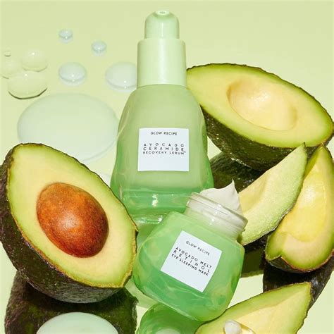 Glow Recipe Avocado Ceramide Serum - Hydrating Face Serum for Redness ...