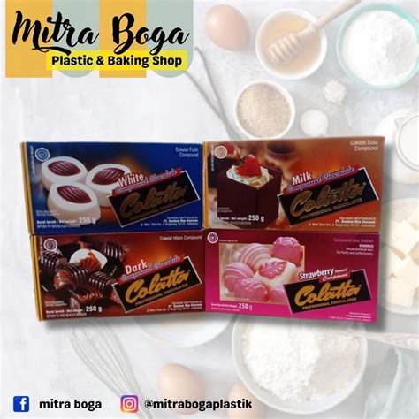 Jual COKELAT BATANG COLATTA COLATTA DARK CHOCOLATE COMPOUND COKELAT