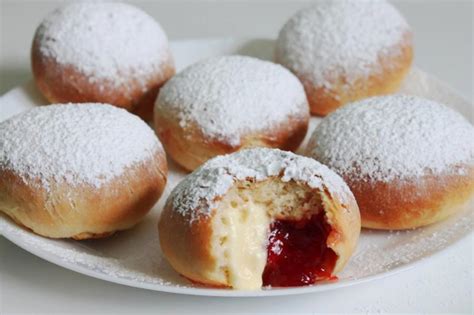 Gefüllte Backofen Krapfen Rezept Kochrezepte at