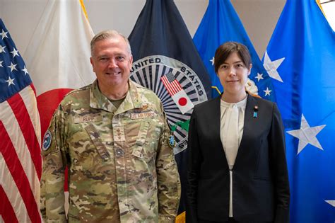 Parliamentary Vice Minister Of Defense Visits Yokota 5th Air Force