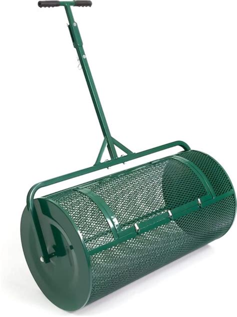 Landzie Lawn Garden Spreaders 36 Inch Heavy Duty Metal Mesh Basket