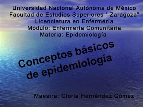 Definici N Y Objetivos De Epidemiolog A Ppt Descarga Gratuita