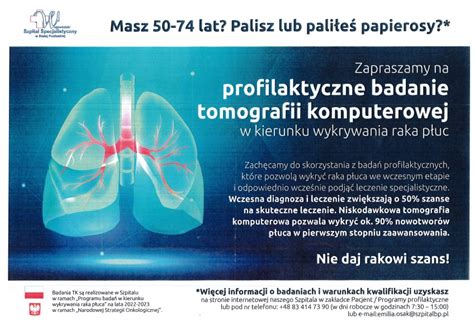 Zaproszenie Na Profilaktyczne Badania W Kierunku Wykrywania Raka P Uc