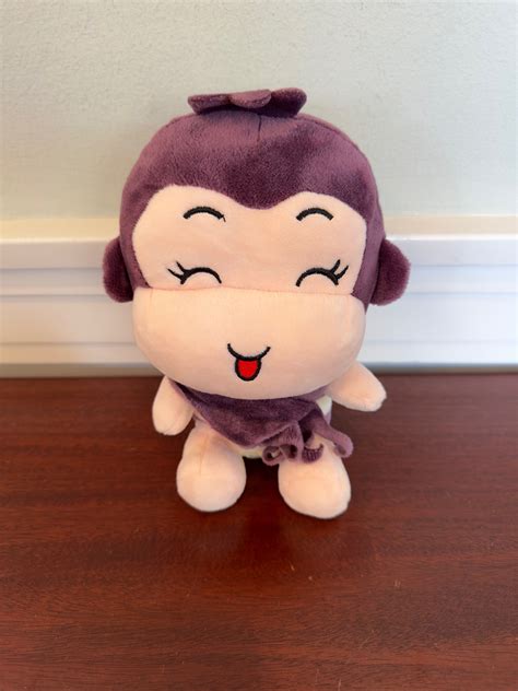 Purple Monkey Plush 8