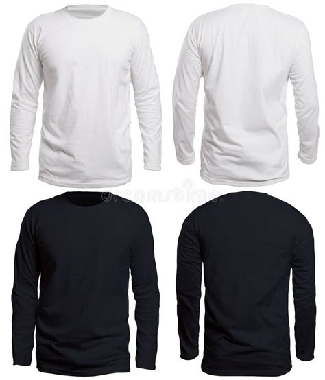 Black Long Sleeve Shirt Mockup