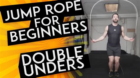 Jump Rope Tutorials For Beginners Step By Step Double Unders