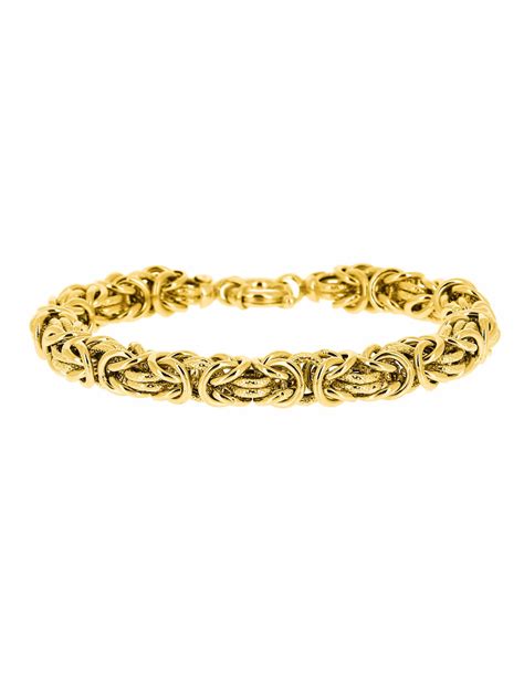 Bracelet Maika Maille Royale En Or Jaune Avenuedubijou