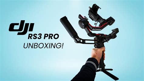 Dji Rs3 Pro Combo Unboxing Youtube