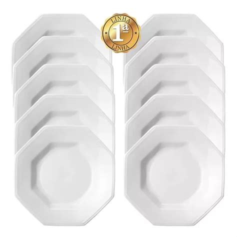 Set De Platos Hondos De Porcelana Schmidt Prisma Mercadolibre