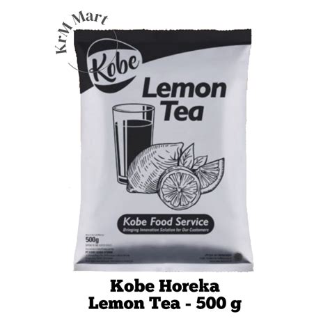 Jual Kobe Lemon Tea Gr Kg Serbuk Bubuk Teh G Gram Kemasan