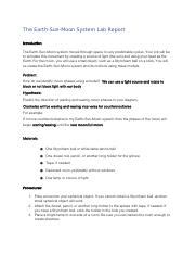 Simulating Moon Phases Earth Sun Moon System Lab Guide Course Hero