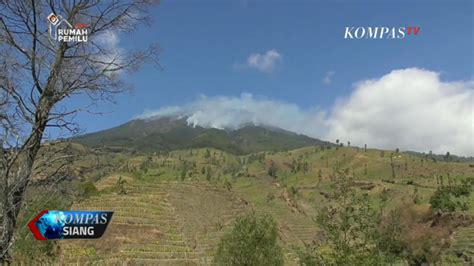 Hektar Hutan Gunung Sumbing Terbakar