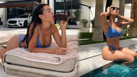 Georgina Rodr Guez Sube La Temperatura Con Una Galer A De Fotos En Bikini