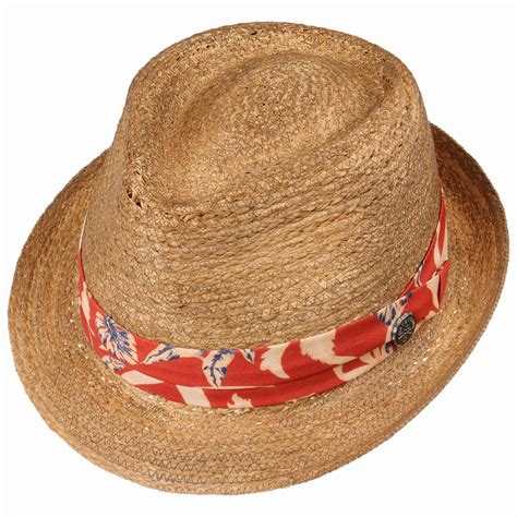 Bbq Trilby Raffia Straw Hat By Stetson