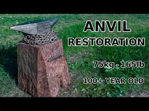 Gearing up for blacksmithing! :) Here is the anvil I have. A quick restoration video you might ...