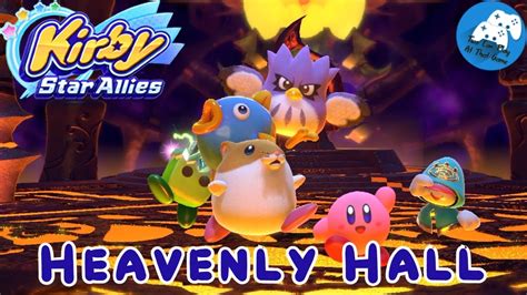 Heavenly Hall Fortress Of Shadows Kirby Star Allies Co Op Gameplay