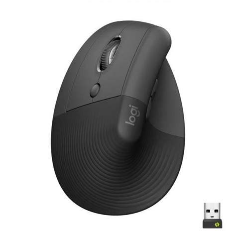 Logitech Souris Sans Fil Logitech Lift Left Ergonomique Verticale Pour Gaucher Bluetooth Ou