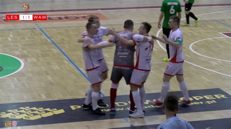 Gi Malepszy Futsal Leszno Azs Uw Warszawa Skr T Bramki Youtube