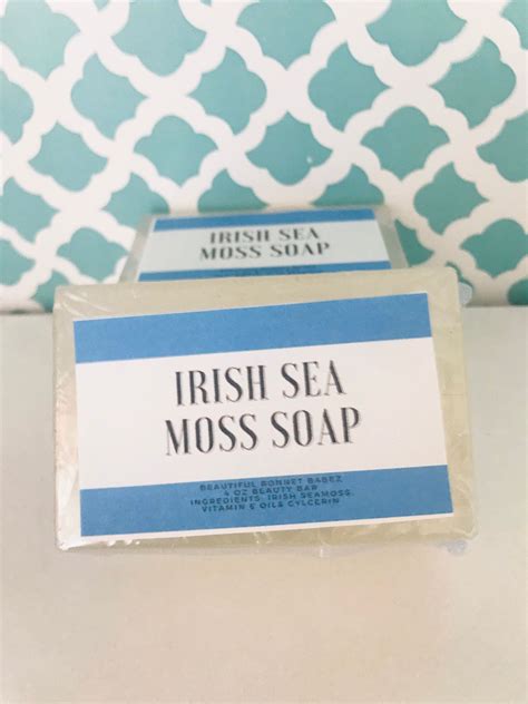 Irish Sea Moss Soap Etsy