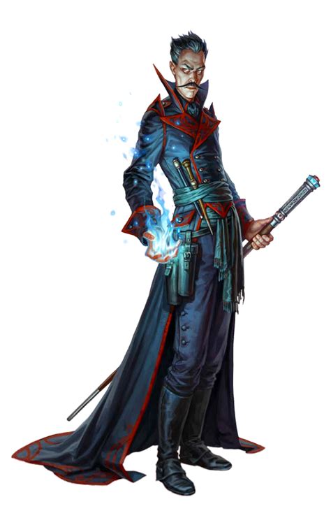 Male Human Conjurer Wizard Pathfinder PFRPG DND D D D20 Fantasy