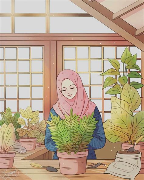 Pin Di Islam Ilustrasi Seni Islamis Ilustrasi Karakter