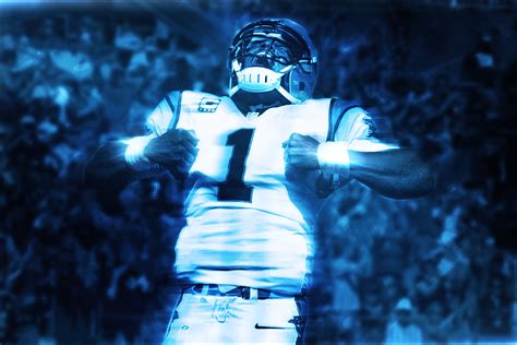 cam newton nfl carolina panthers photo edit graphic design Wallpapers ...