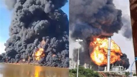 Lamenta Amlo Explosiones En Tuzand Petl Y Refiner A De Mina