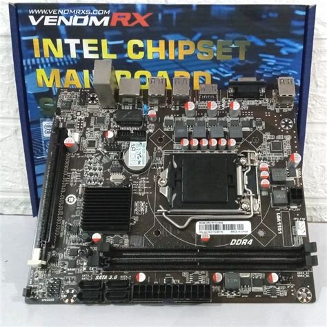 Jual Venom RX H110 M2 NVMe Motherboard LGA 1151 Gen 6 7 VenomRX