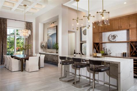 Luxury Homes In Naples Florida M Diterran En Bar De Salon Autres