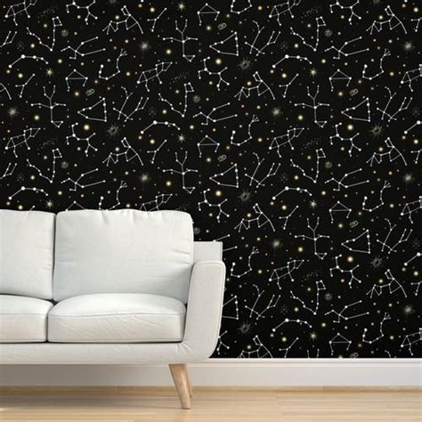 Constellations Wallpaper Wallpaper Textured Walls Constellations