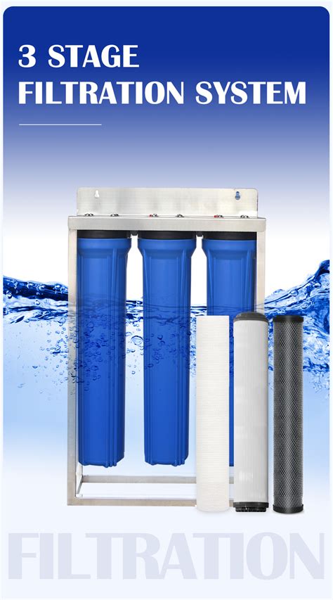 3 Stage Whole House Water Filtration System Buy 3 Stage Water Filter