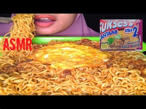 ASMR MIE SUKSES Isi 2 RASA RENDANG Ll ASMR INDONESIA YouTube