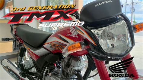 Honda Tmx Supremo Rd Generation Basic Specs Features And Price Youtube