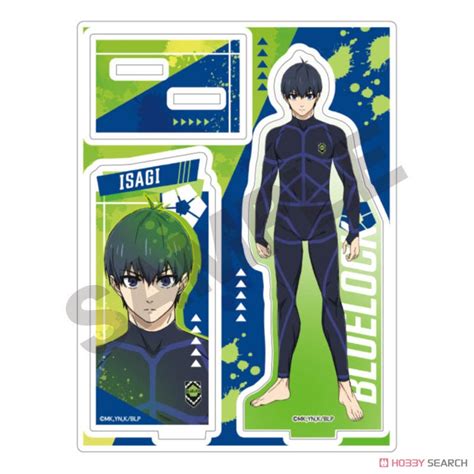 Blue Lock Acrylic Stand Yoichi Isagi Body Suits Anime Toy Item Picture1