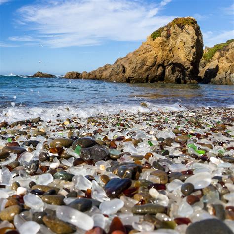 10 Best Sea Glass Beaches In The World Sea Glass Beach Glass Beach California Beaches In The