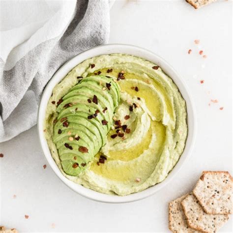 Healthy Avocado Hummus Recipe Lively Table