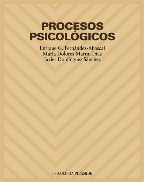 Procesos Psicológicos Hablamos De Libros